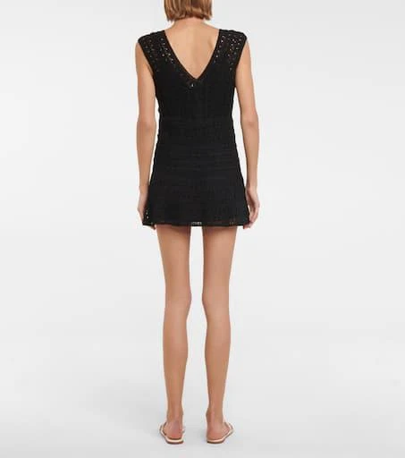 ANNA KOSTUROVA Jennifer crochet cotton minidress 3