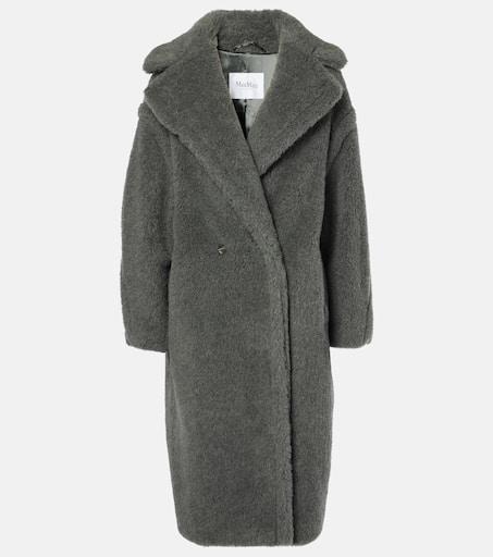 【送料&関税込】Max Mara Kadiak Coat Gray Kadiak Coat by Max Mara on Sale