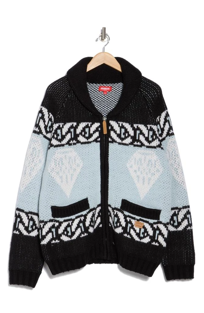 Icecream Shining Jacquard Cardigan 3