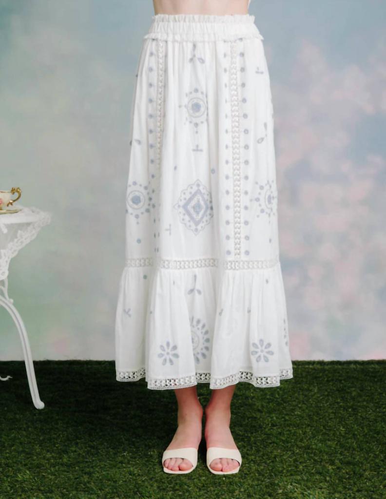 Love The Label Love The Label - Forget Me Knot Skirt