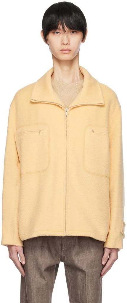 AURALEE Yellow Suri Jacket 1