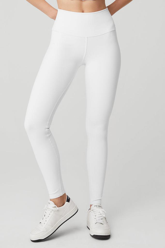 Alo Yoga High-Waist Airbrush Legging - White