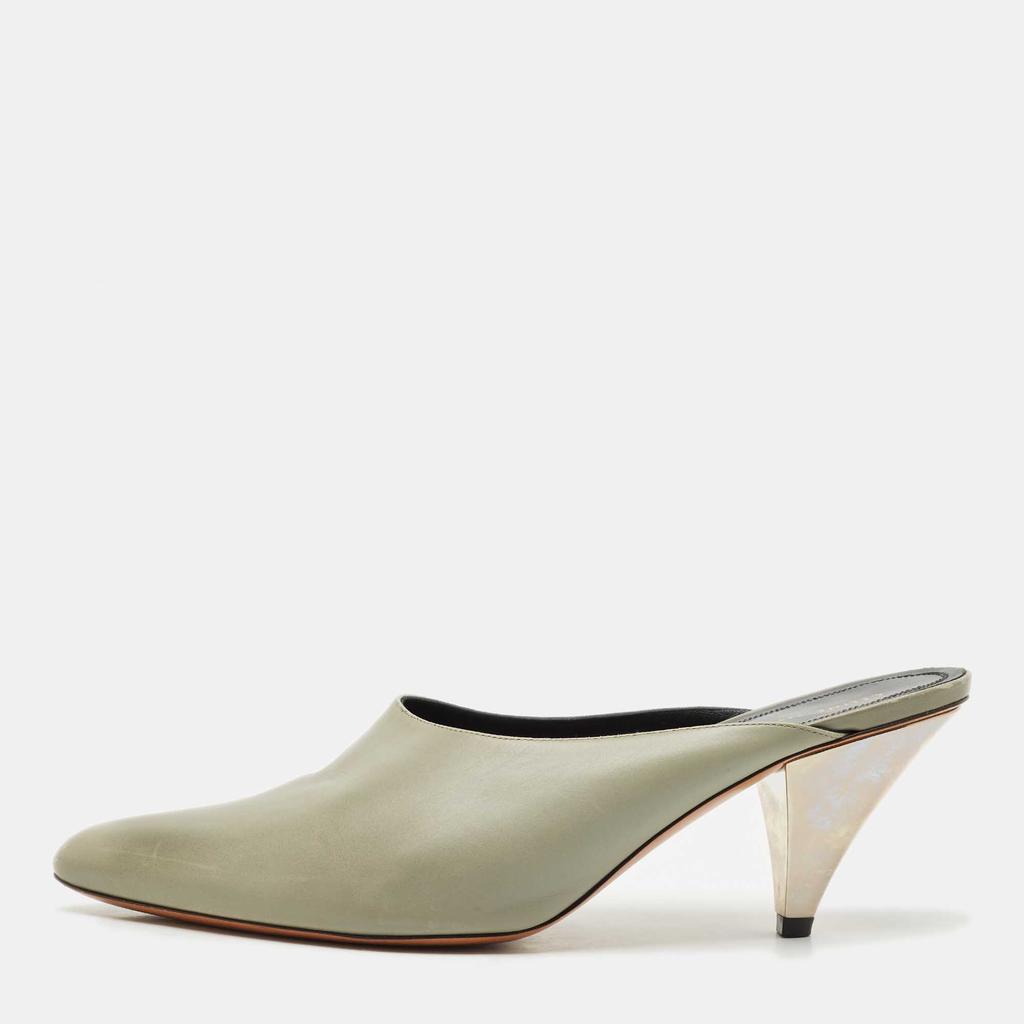 Celine CELINE Marlou Suede Mule - Slippers - Compare Prices