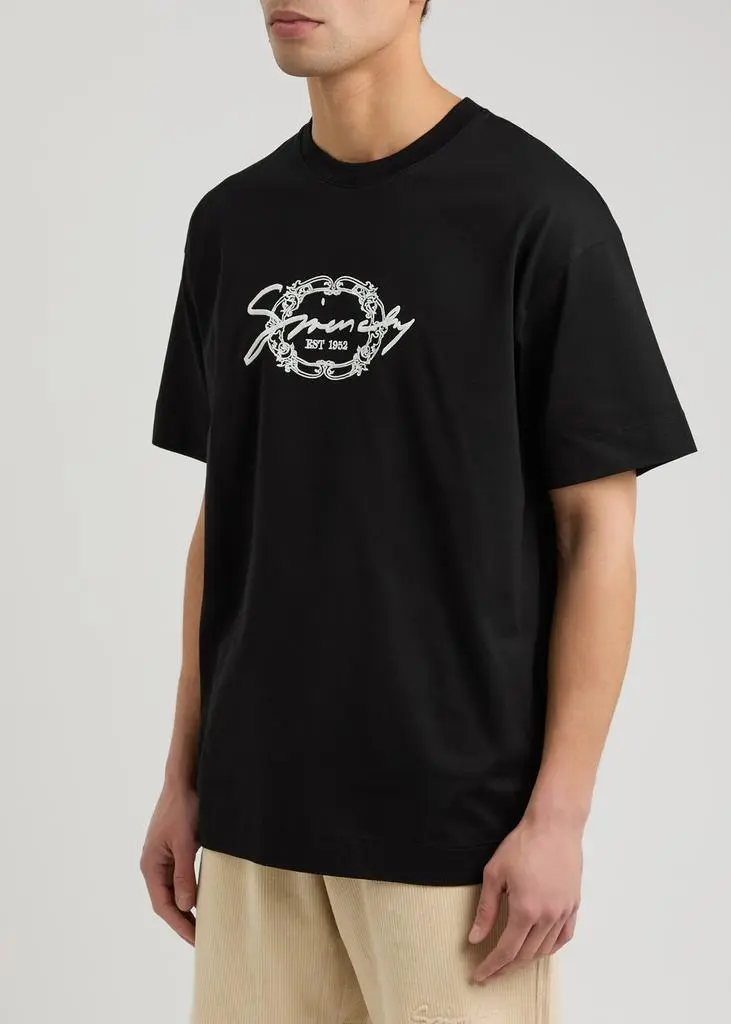 Givenchy Logo-embroidered cotton T-shirt 2