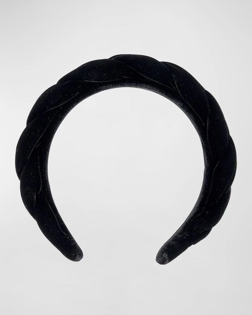 Alexandre de Paris Twisted Velvet Headband 2