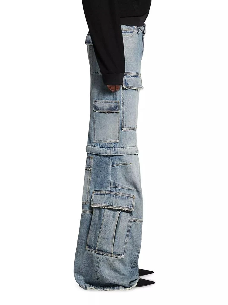 Balenciaga Flared Cargo Jeans 4