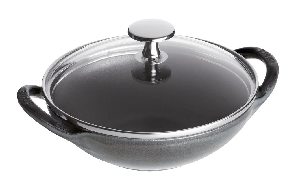 Staub Cast Iron 0.5-qt Baby Wok 1