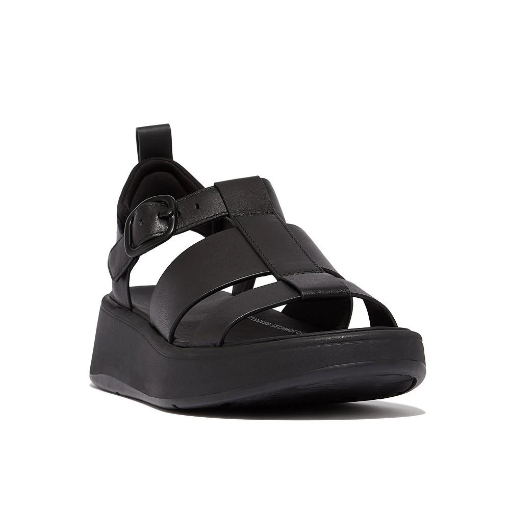 FitFlop Women's F-Mode Leather Flatform Fisherman Sandals 1