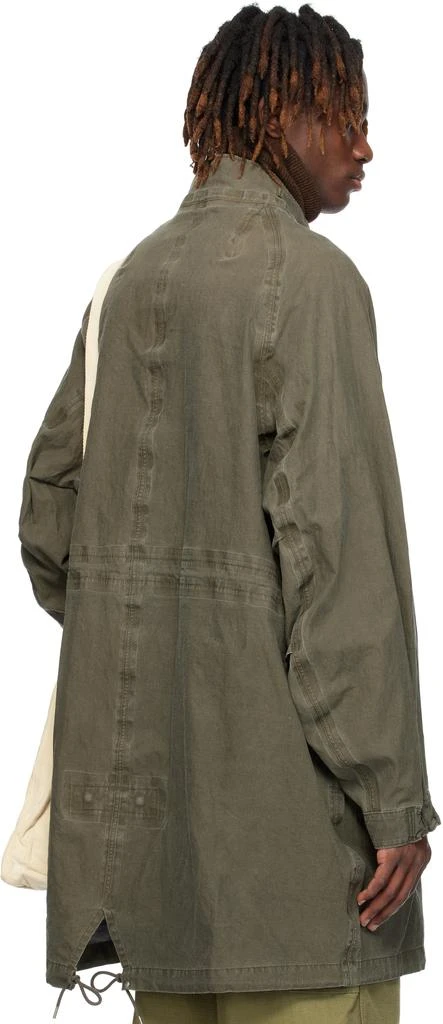 VisVim Khaki Six-Five Fishtail Parka 3