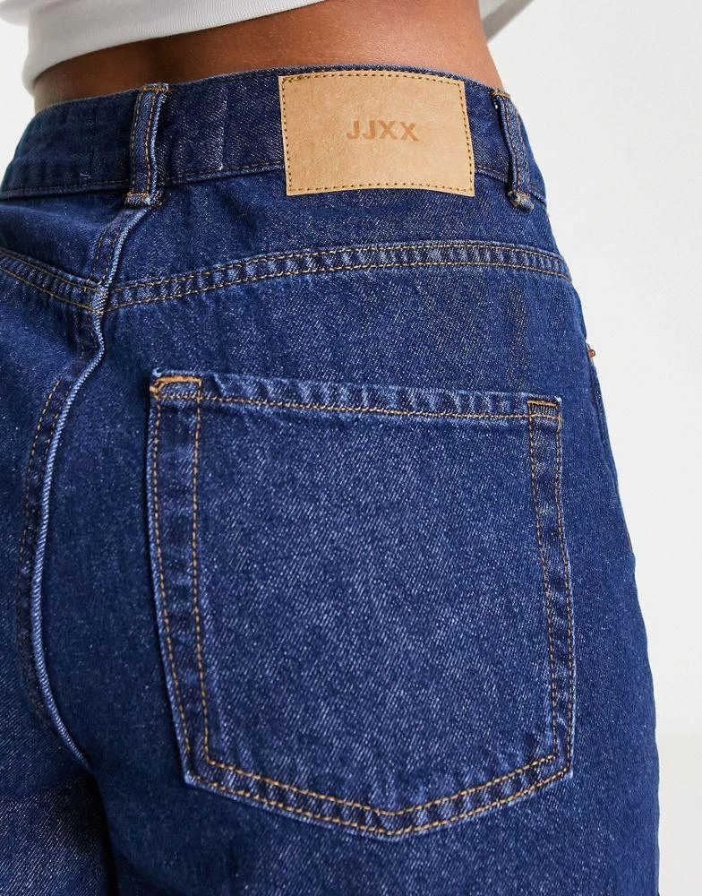 JJXX JJXX Tokyo high waisted wide leg jeans in dark blue 4