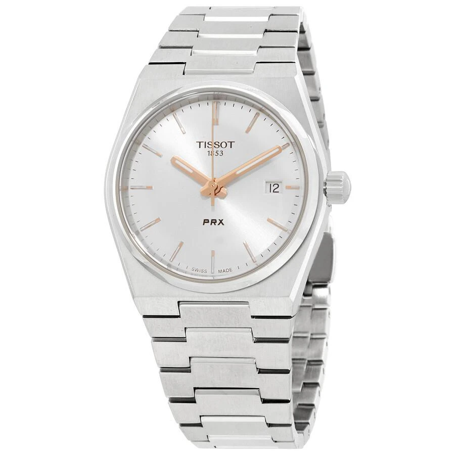 Tissot PRX Quartz Silver Dial Ladies Watch T1372101103100 1