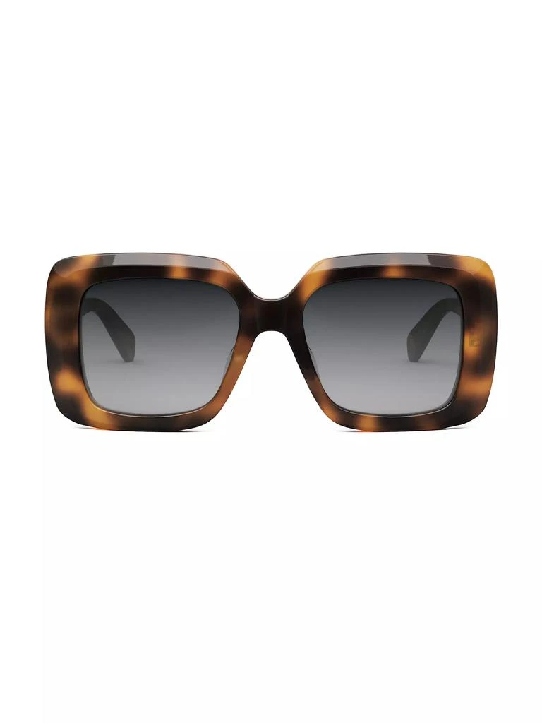 Celine Bold 54MM Square Sunglasses 2