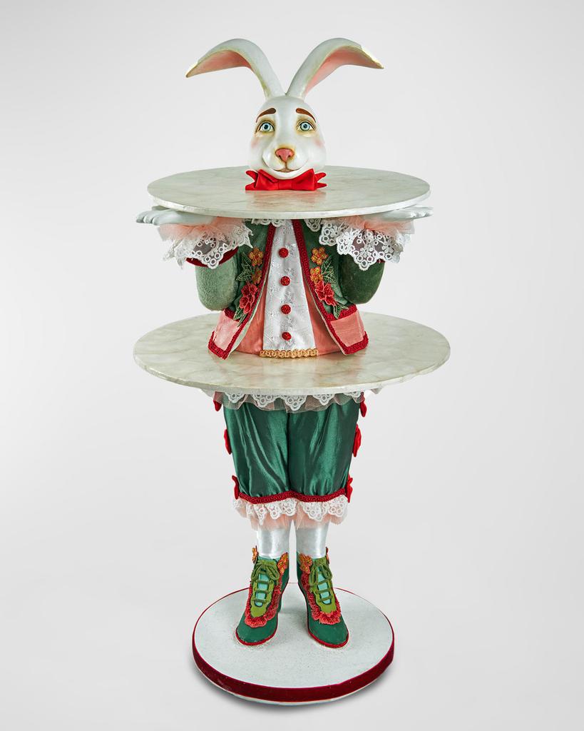 Katherine's Collection Enchanted Bunny Tiered Tray