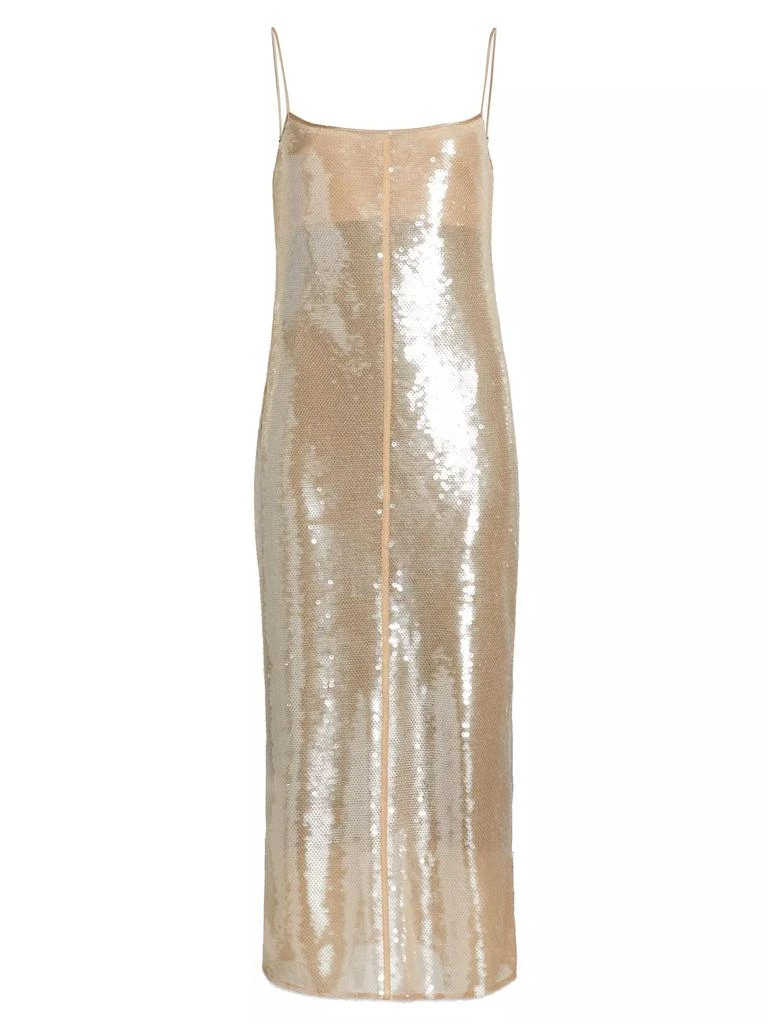 A.L.C. Danielle Sheer Sequined Slipdress 1