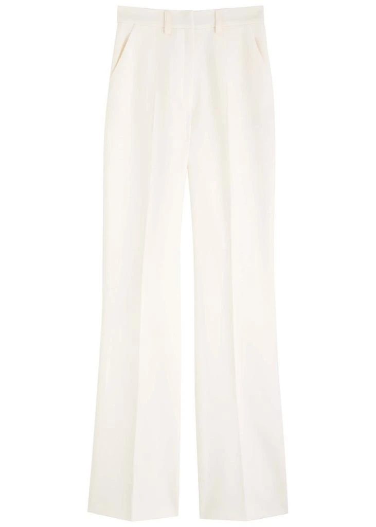 David Koma Flared straight-leg stretch-wool trousers 1