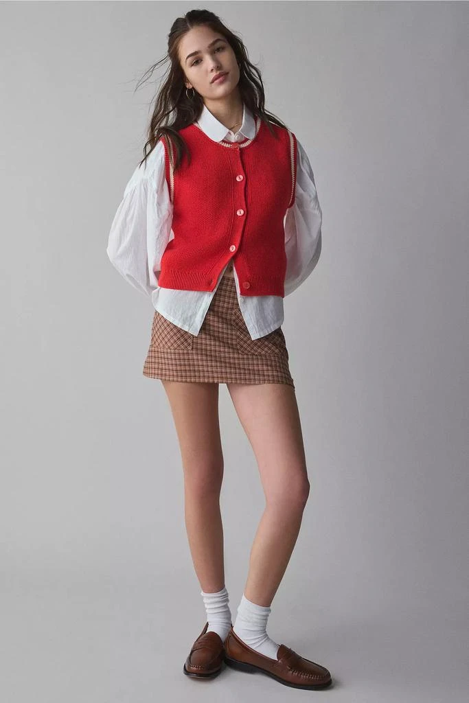 BDG BDG Santorini Cropped Sweater Vest 2