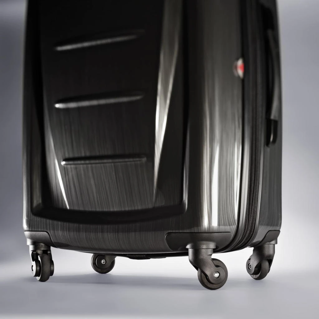 Samsonite Samsonite Winfield 2 Hardside Expandable Luggage with Spinner Wheels, Charcoal, Checked-Medium 24-Inch 7