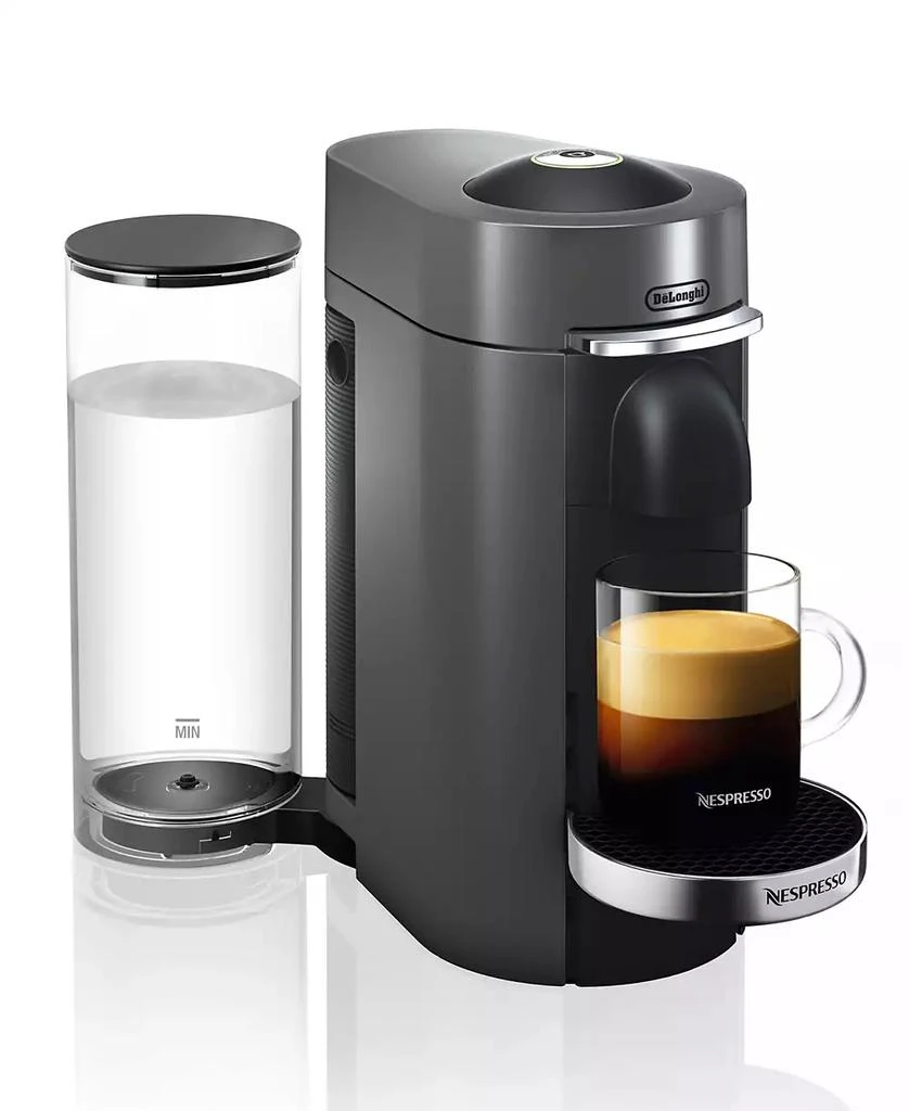 Nespresso Vertuo Plus Deluxe Coffee and Espresso Machine by De'Longhi in Titan 3