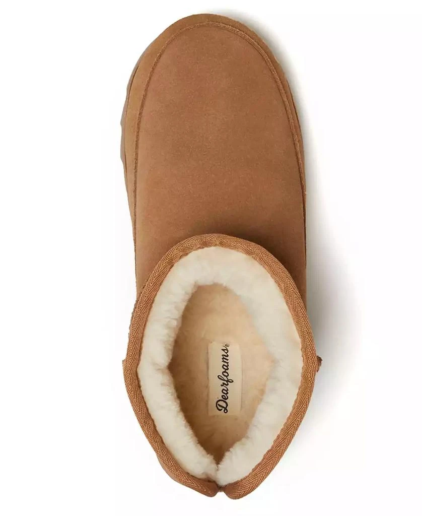 Dear Foams Gretchen Genuine Suede Mini Bootie 8