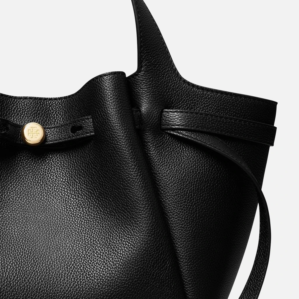 Tory Burch Tory Burch Romy Pebble-Grain Leather Satchel 3
