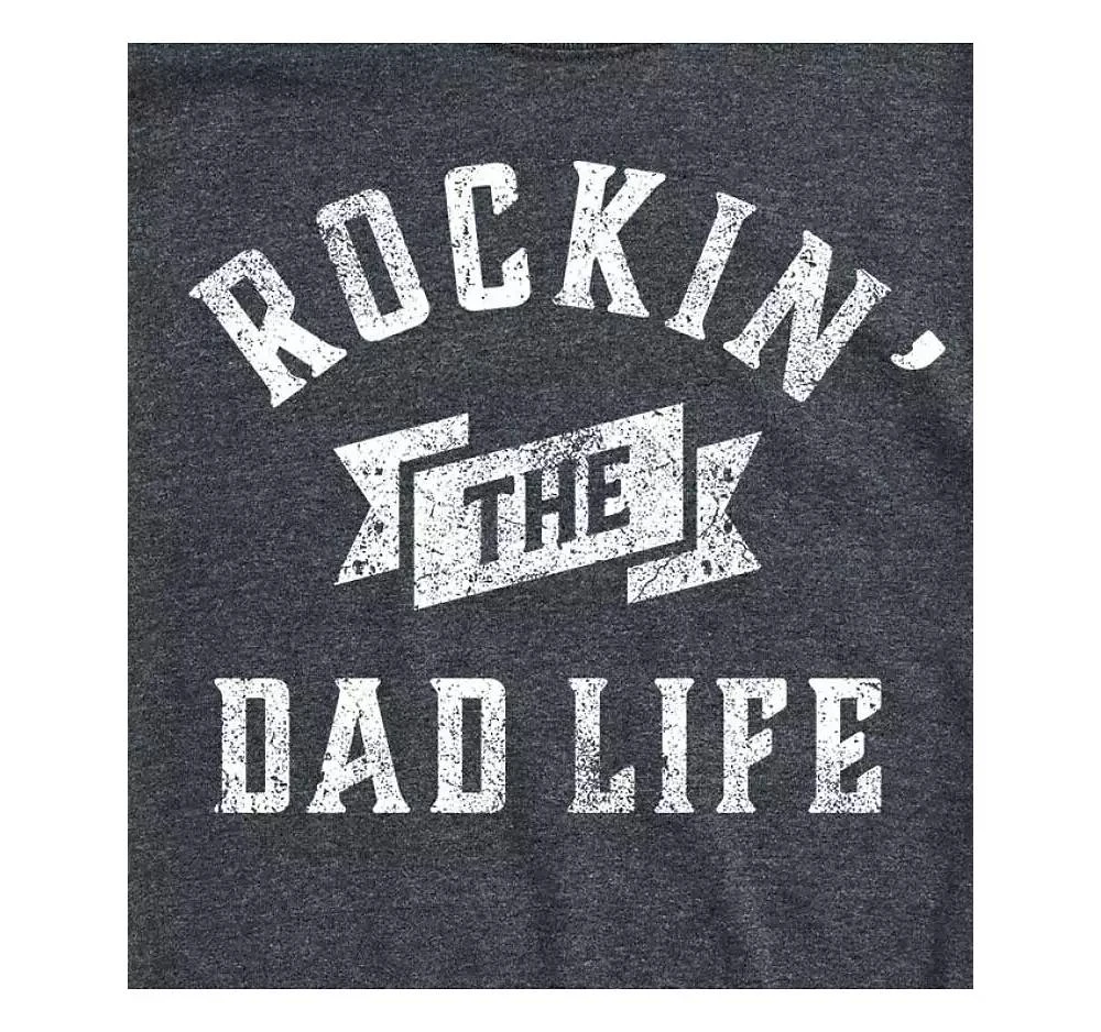 AIRWAVES Hybrid Apparel Dad Life Mens Short Sleeve Tee 8