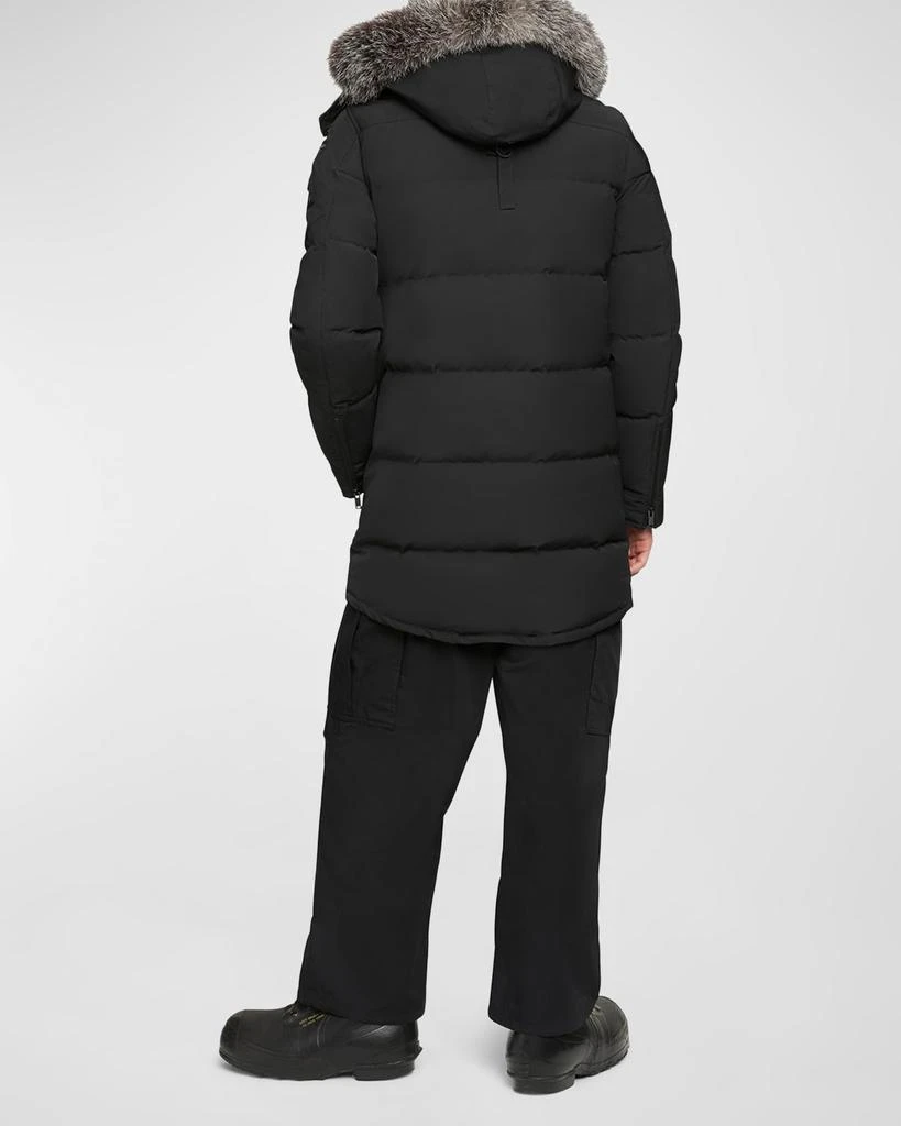 Moose Knuckles Men's Big Ridge Parka with Shearling Hood 3