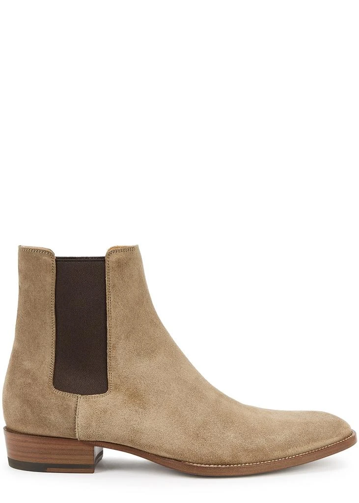 Yves Saint Laurent Wyatt 30 suede Chelsea boots 1