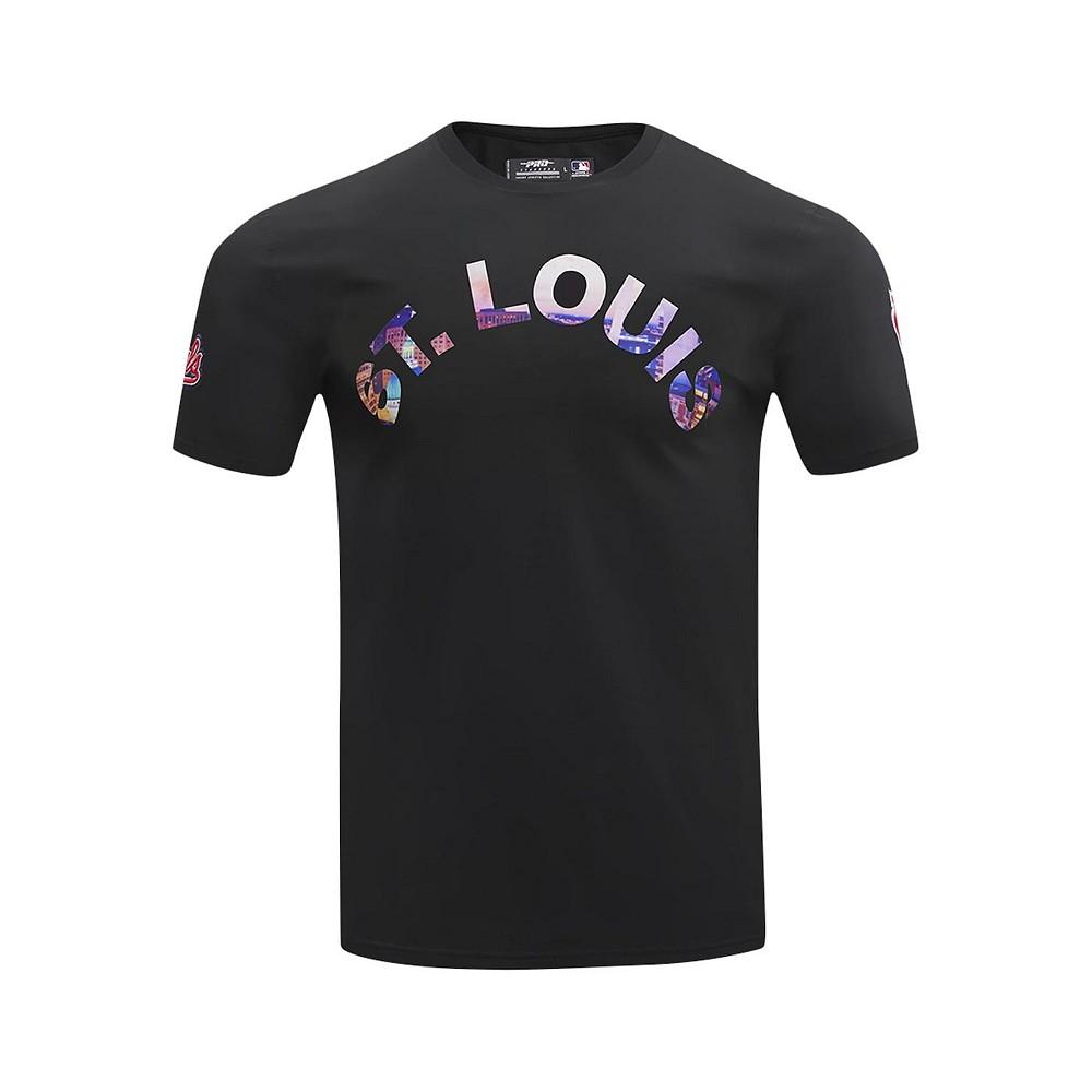 Pro Standard Men's Black St. Louis Cardinals Cityscape T-Shirt