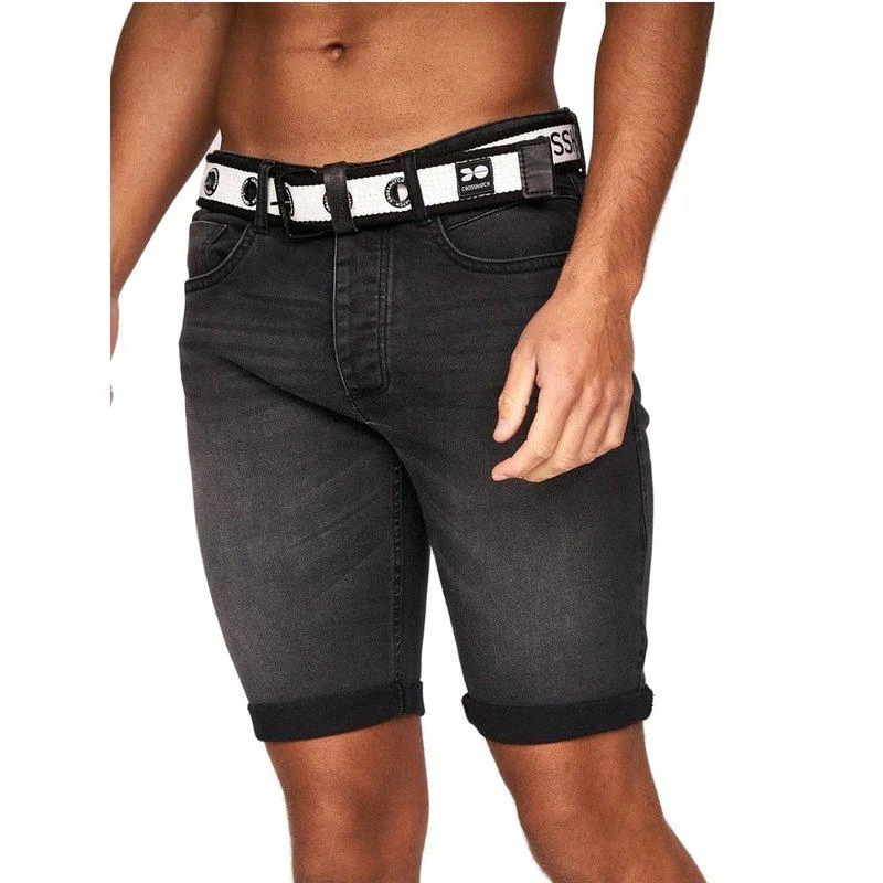 Crosshatch Mens Reestier Denim Shorts 1