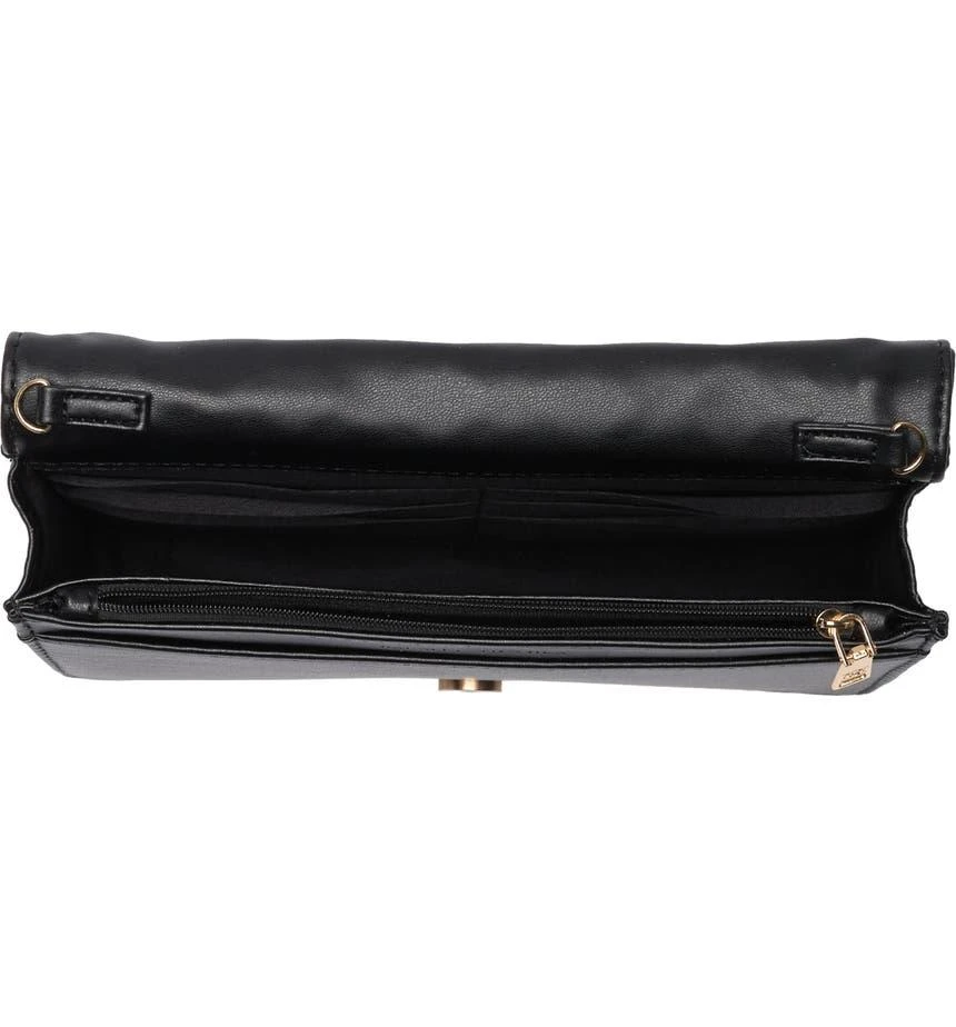 Badgley Mischka Chain Quilt Faux Leather Crossbody Bag 5