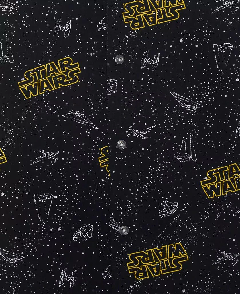 Star Wars Big Boys Short Sleeve Woven Shirt 2