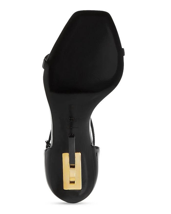 Yves Saint Laurent Opyum Sandals in Patent Leather 7