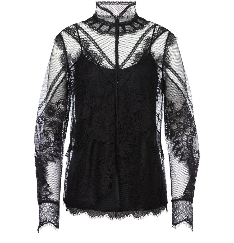 ALBERTA FERRETTI Lace shirt 1