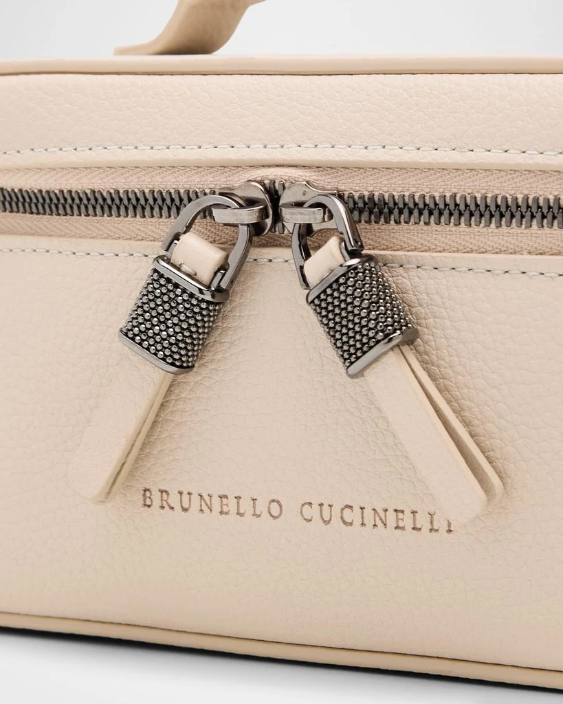 Brunello Cucinelli Small Grain Leather Vanity Case 4