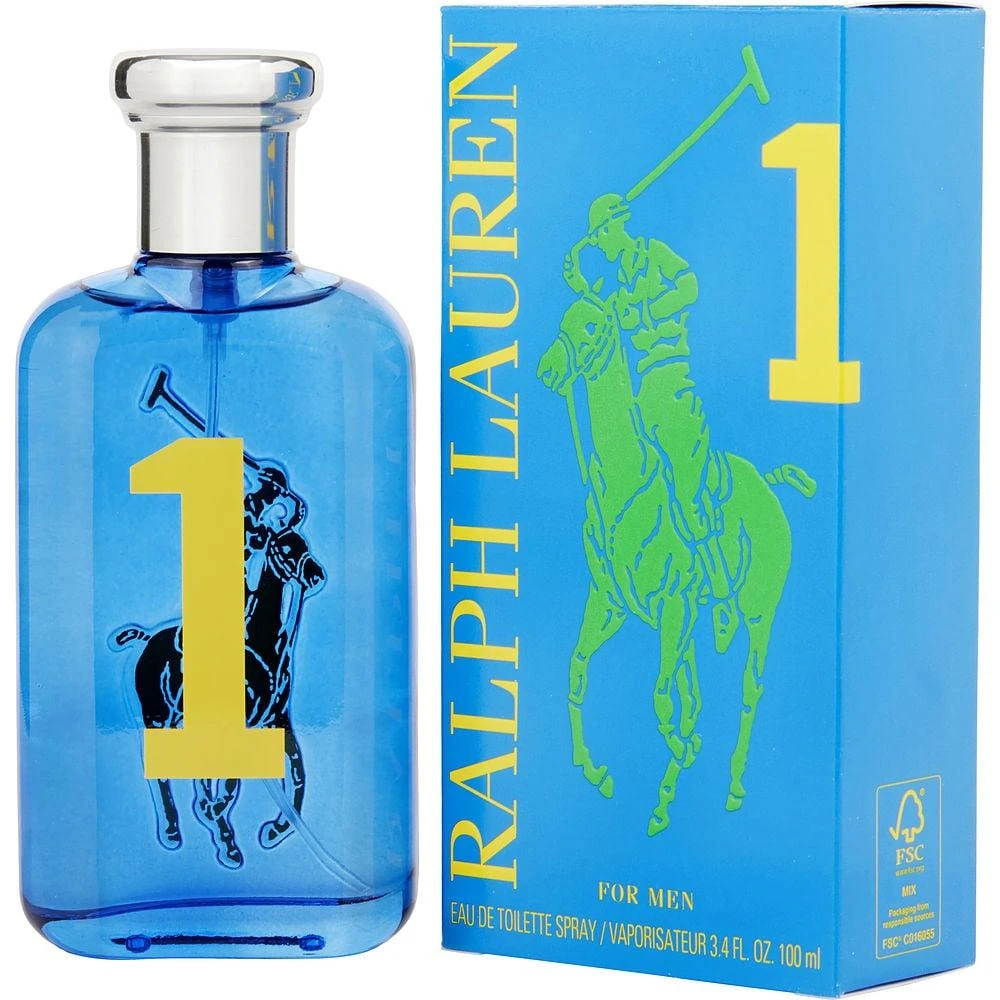 Ralph Lauren Polo Big Pony #1 By  Edt Spray 3.4 Oz Men 1
