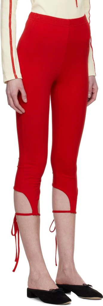 Kijun Red Capri Leggings 2