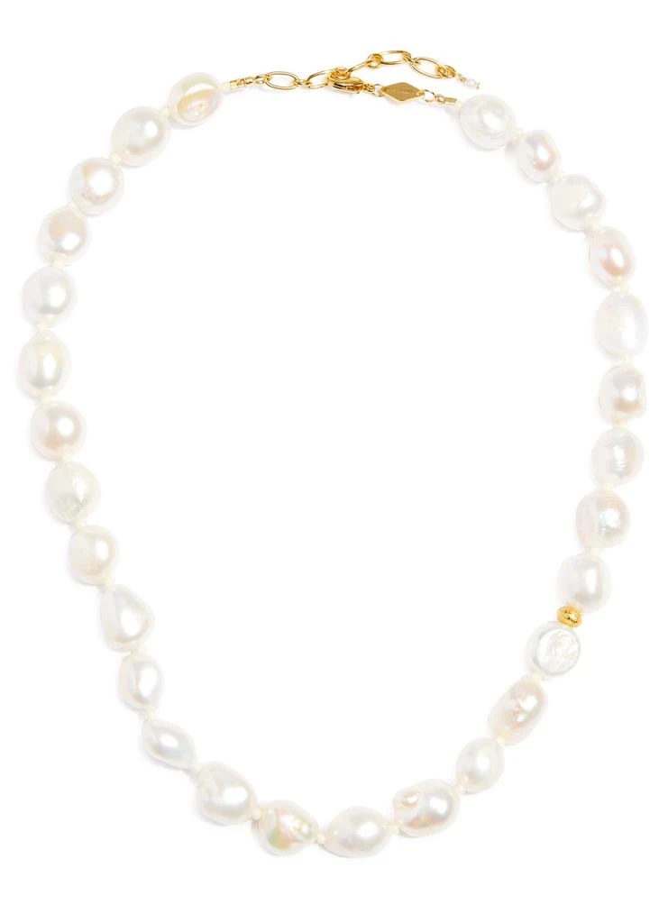 Anni Lu Stellar Pearly 18kt gold-plated necklace 1