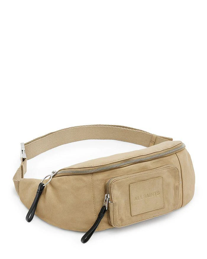 ALL SAINTS Washed Leather Bum Bag 3