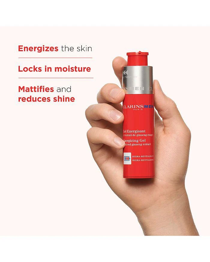 Clarins ClarinsMen Energizing Gel Moisturizer 1.7 oz. 2