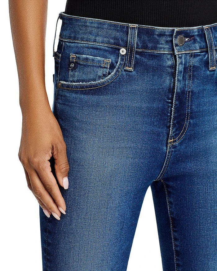 AG Farrah Mid Rise Bootcut Crop Jeans in Forgotten 6