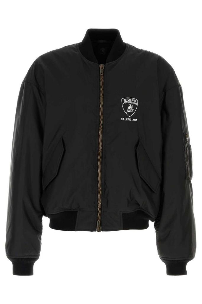 バレンシアガ Balenciaga Large Fit Bomber Jacket Balenciaga Balenciaga Large-Fit Bomber Jacket - Jackets