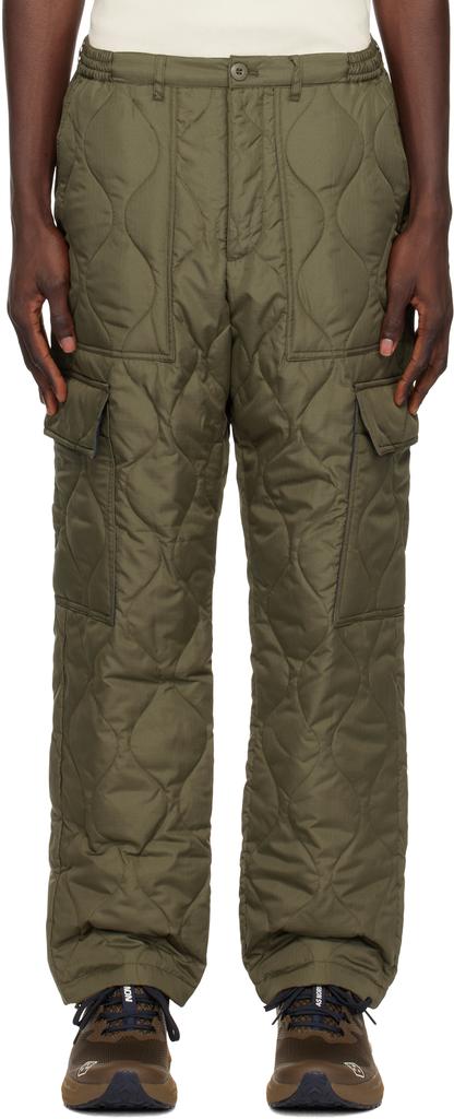 Taion Khaki Military Down Cargo Pants