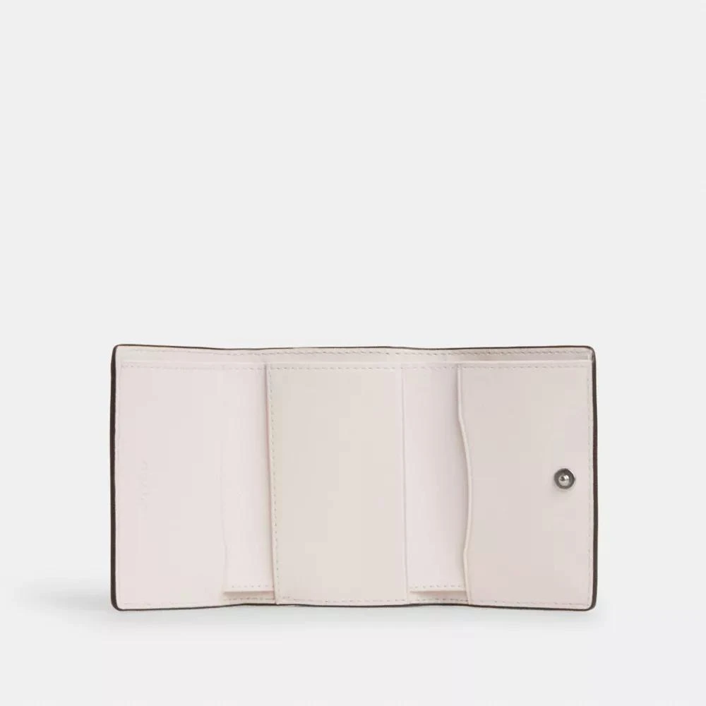 Coach Micro Wallet In Signature Canvas 2
