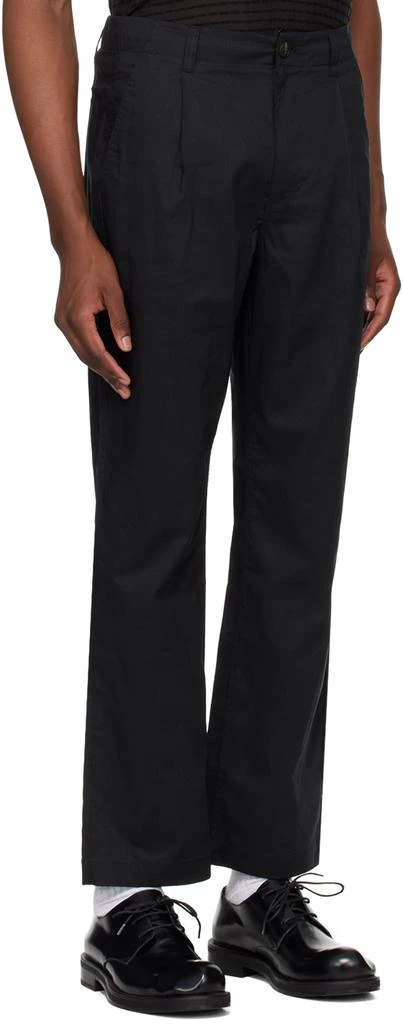 Saturdays NYC Black Dean Trousers 2