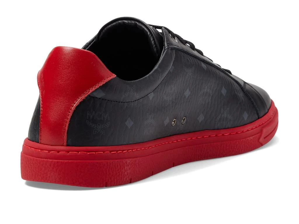 MCM Derby Visetos Low Top Sneakers 5