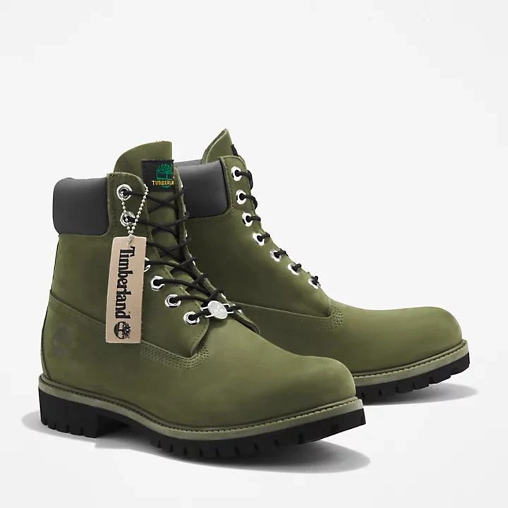 Timberland Timberland® Premium 6 Inch Boot for Men in Dark Green 4