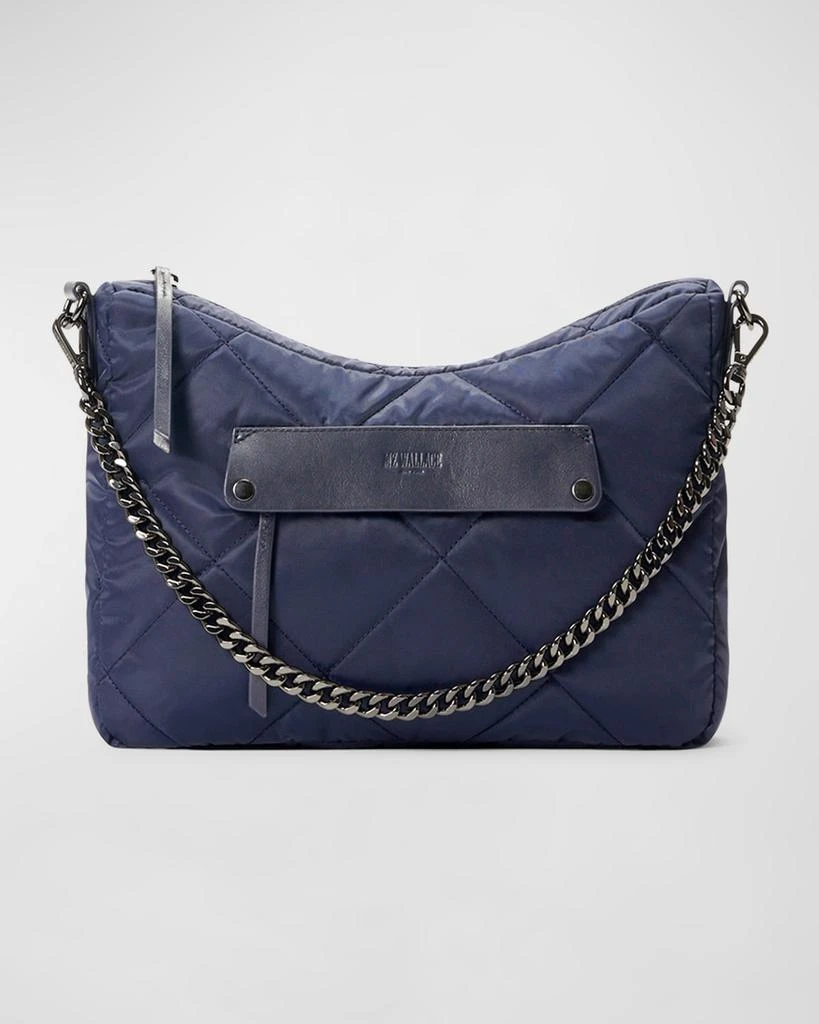 MZ Wallace Madison Quilted Nylon Crossbody Bag 1