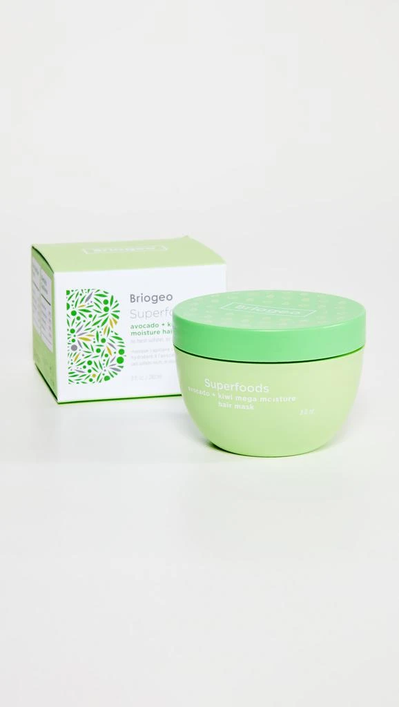 Briogeo Superfoods Avocado + Kiwi Mega Moisture Mask 7