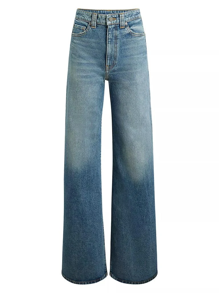 Khaite Dane High-Rise Straight-Leg Jeans 1