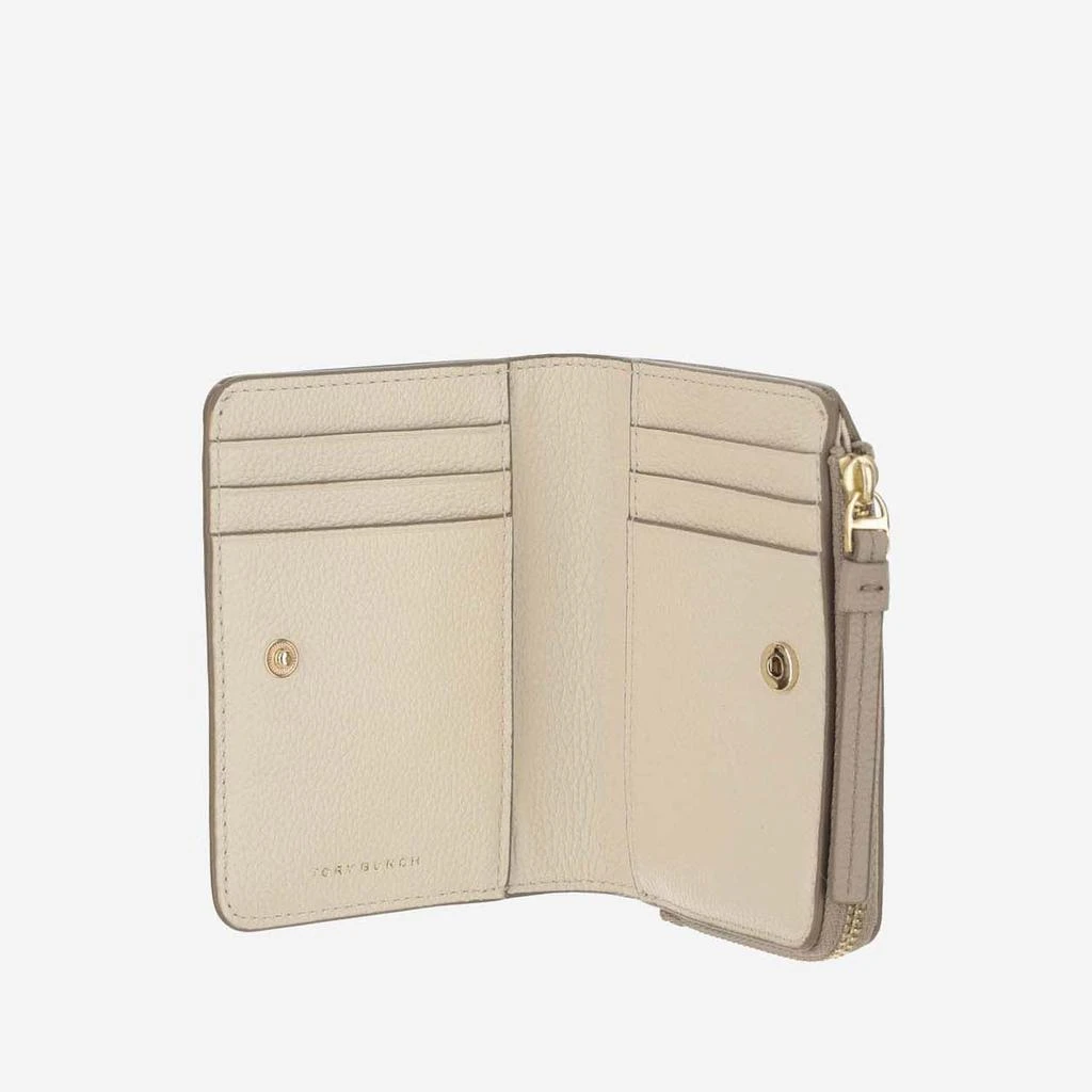 Tory Burch Leather Wallet With Logo 3